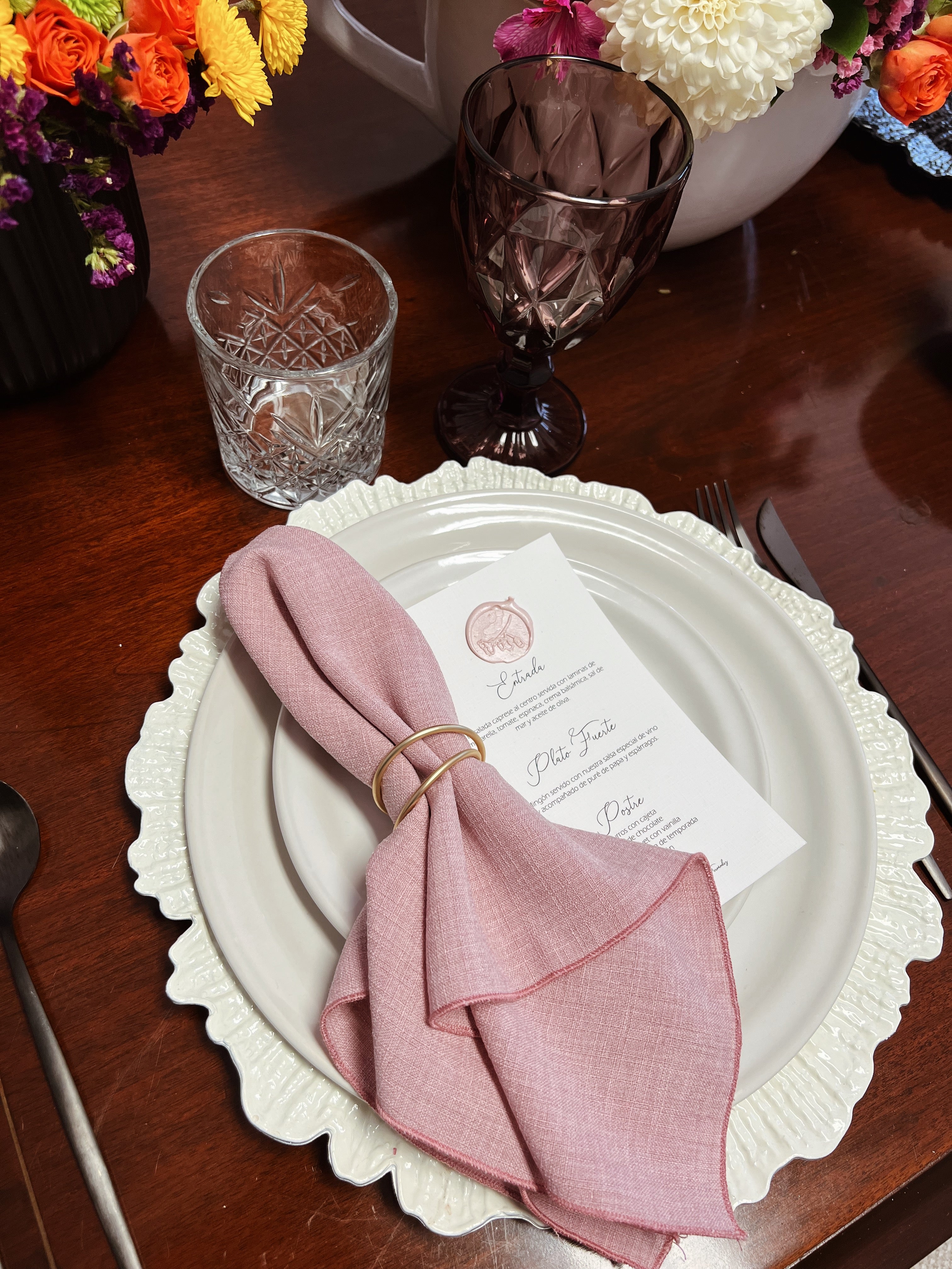 Servilletas de tela rosa rubor, servilleta de boda de lino rosa rubor,  servilleta de lino lavada suave, servilletas de cena de lino, ropa de mesa  rosa rubor -  España